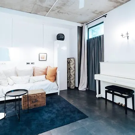 Апартаменты Charmant Loft Atypique Au Style Industriel *